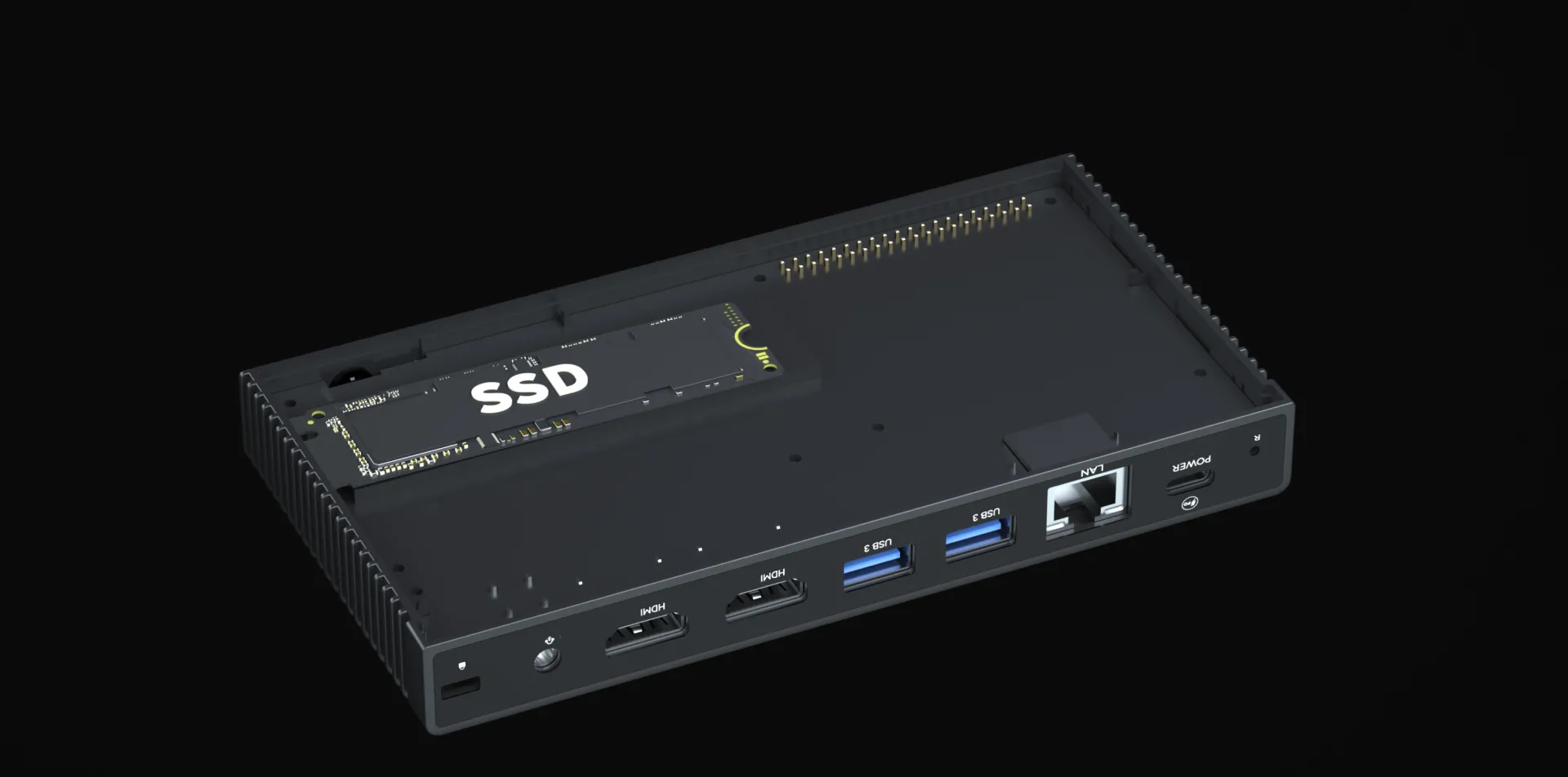 M.2 M Key for NVMe SSD